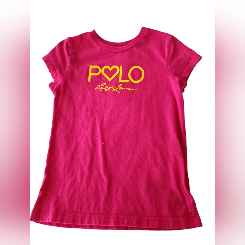 Polo by Ralph Lauren Girls T- shirt size 7